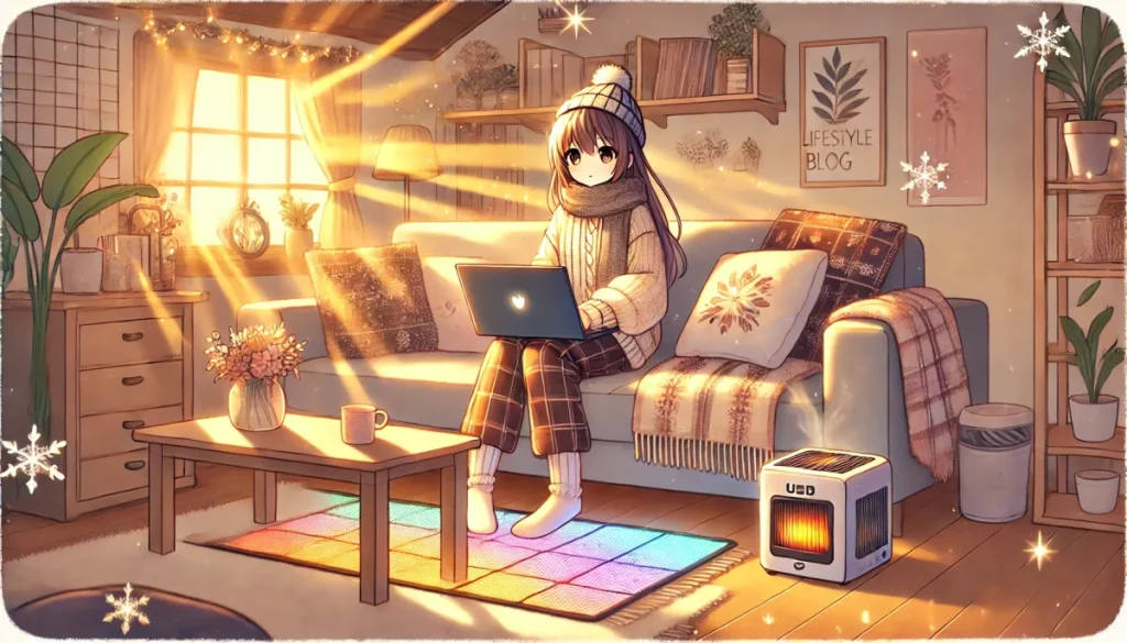 冷え性の足元をポカポカに!USB対応「Pure Life ホットマット」で在宅ワークも快適に